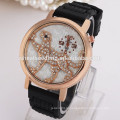 Leopard Dial Силиконовые часы Смотреть Relojes